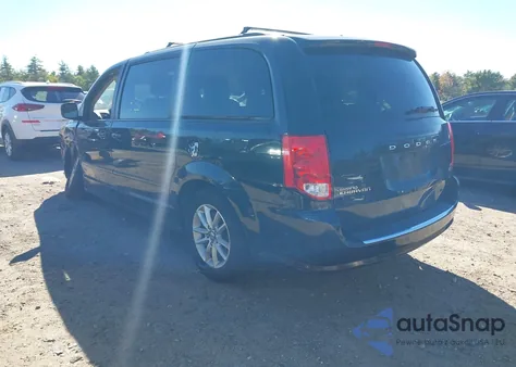2016 Dodge Grand Caravan Sxt z USA, uszkodzony, nr VIN 2C4RDGCG5GR329547